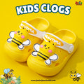 Kids Honey Bee Clogs – Sunshine Yellow & White
