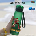 🚀🛡️ "Iron Man Avenger" Premium Kids Frosted Sports Water Bottle (Hero Green Edition) 🥤