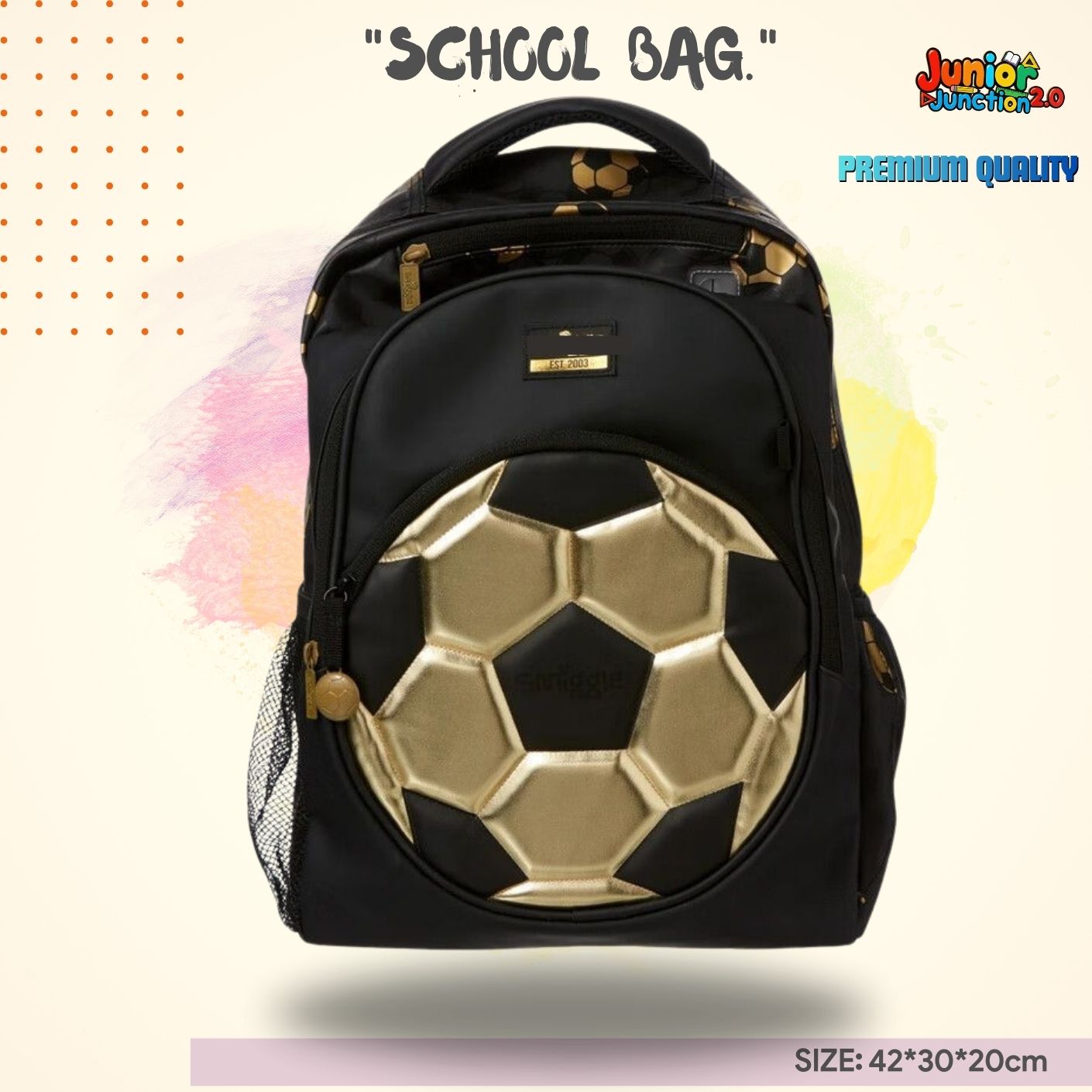 Pro-Series Golden Goal Premium School Bag