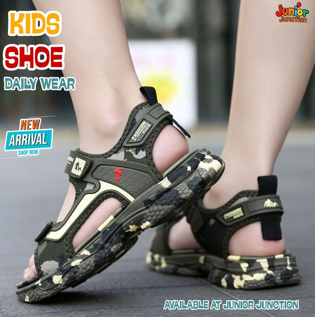 Elite Urban Camo Sports Sandals – Tactical Grey