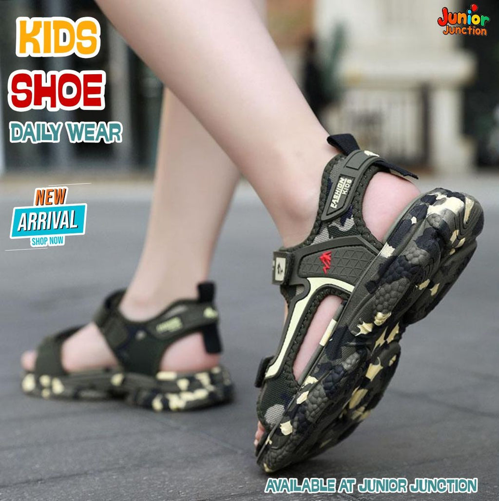 Elite Urban Camo Sports Sandals – Tactical Grey