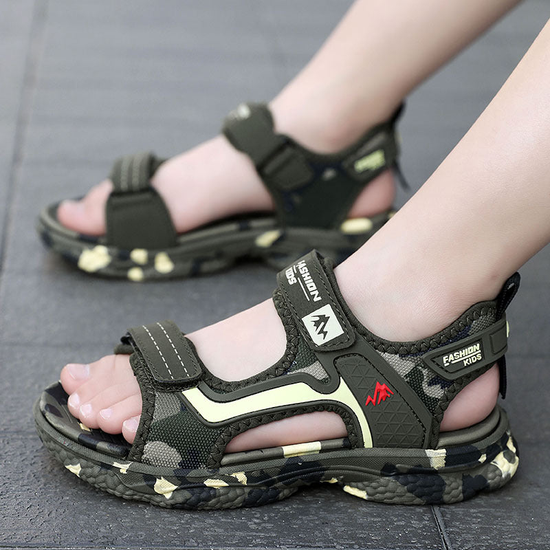 Elite Urban Camo Sports Sandals – Tactical Grey