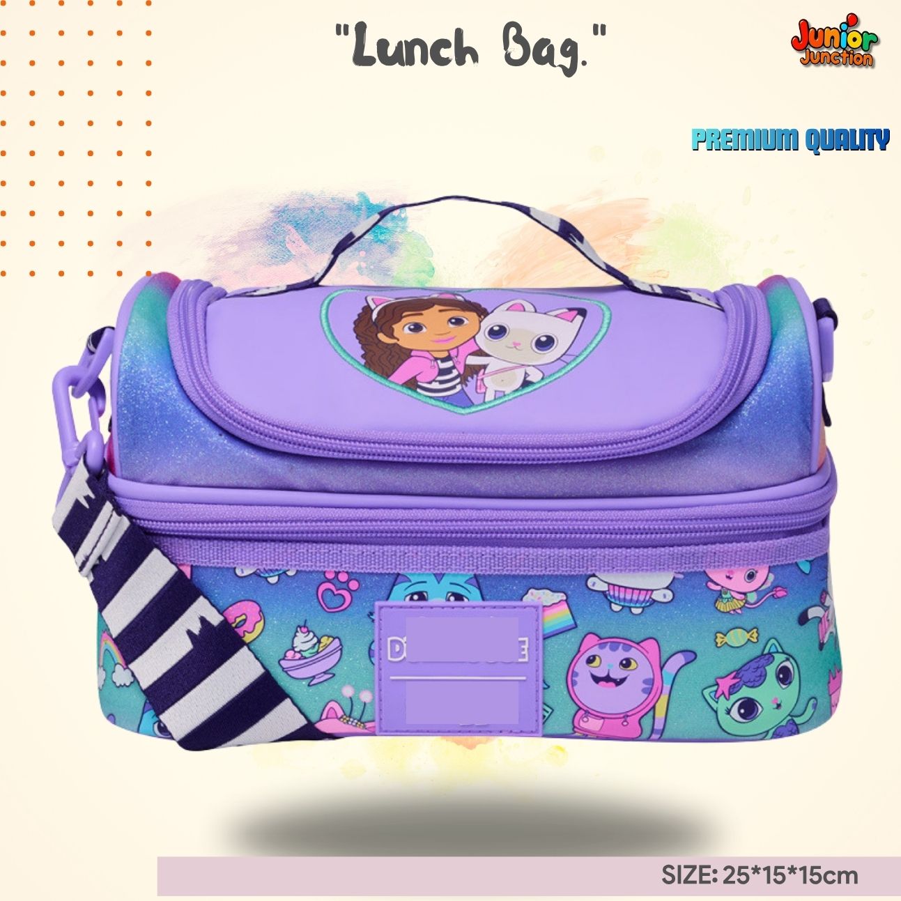 "Kitty Dollhouse" Double-Decker Lunch Bag 🦄🐱✨