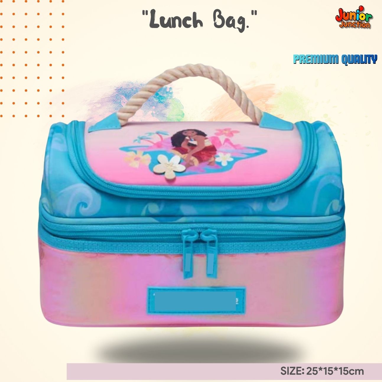 Ocean Voyager Double-Decker Lunch Bag 🌊🌺⛵