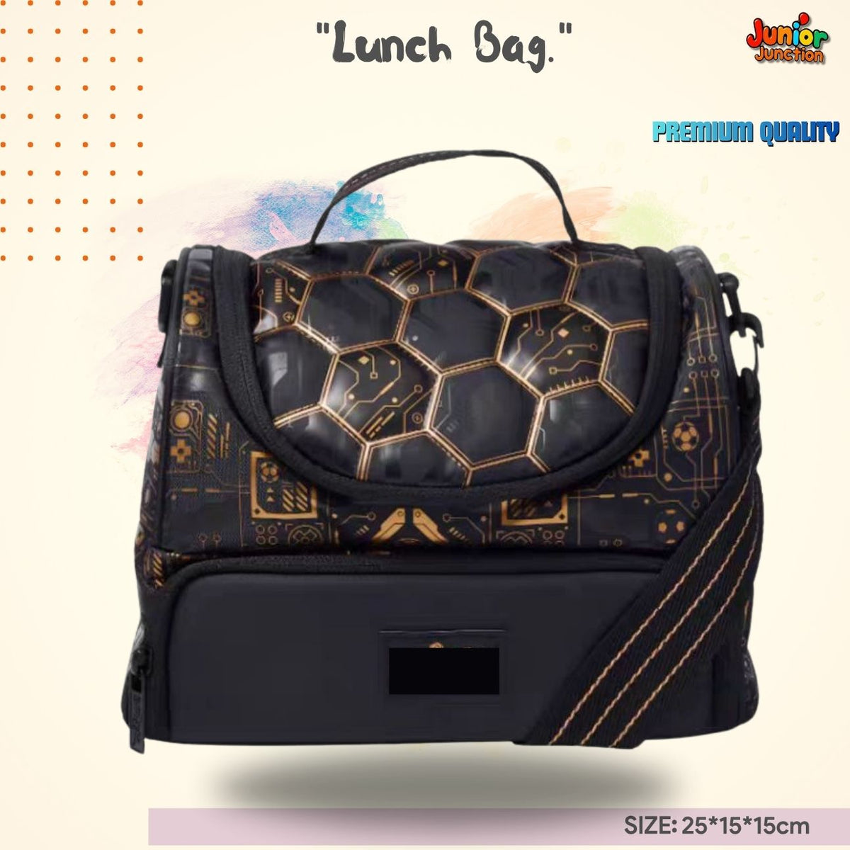 Cyber Tactical Tech-Edition Double-Decker Lunch Bag