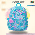 Enchanted Aqua Unicorn Kids Backpack (Turquoise Blue & Candy Pink) 🦄💖✨