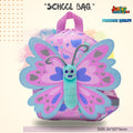 3D Flutter Butterfly Toddler Backpack (Bubblegum Pink & Sky Blue) 🦋🌸✨
