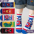 💥 Ultimate Super Squad 5-Pair Premium Sock Set
