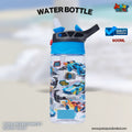 High-Octane Turbo Race Car Kids Water Bottle (Speed Blue Edition) 🏎️💨
