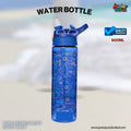 Cyber Gaming Grid Premium Kids Water Bottle (Neon Cobalt Edition) 🥤