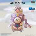 Unicorn Bunny Silicone Sleeve Kids Water Bottle (Lavish Purple)