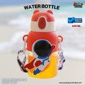 🚀👨‍🚀 "Super Astronaut" Premium Kids Dual-Tone Strap Water Bottle (Rocket Red Edition) 🥤