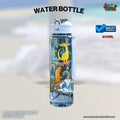 🛹 Skateboarding Dino Clear Kids Water Bottle
