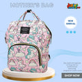 🦄 Unicorn Dreams Multi-Function Mother’s Bag – Pastel Magic & Rainbows